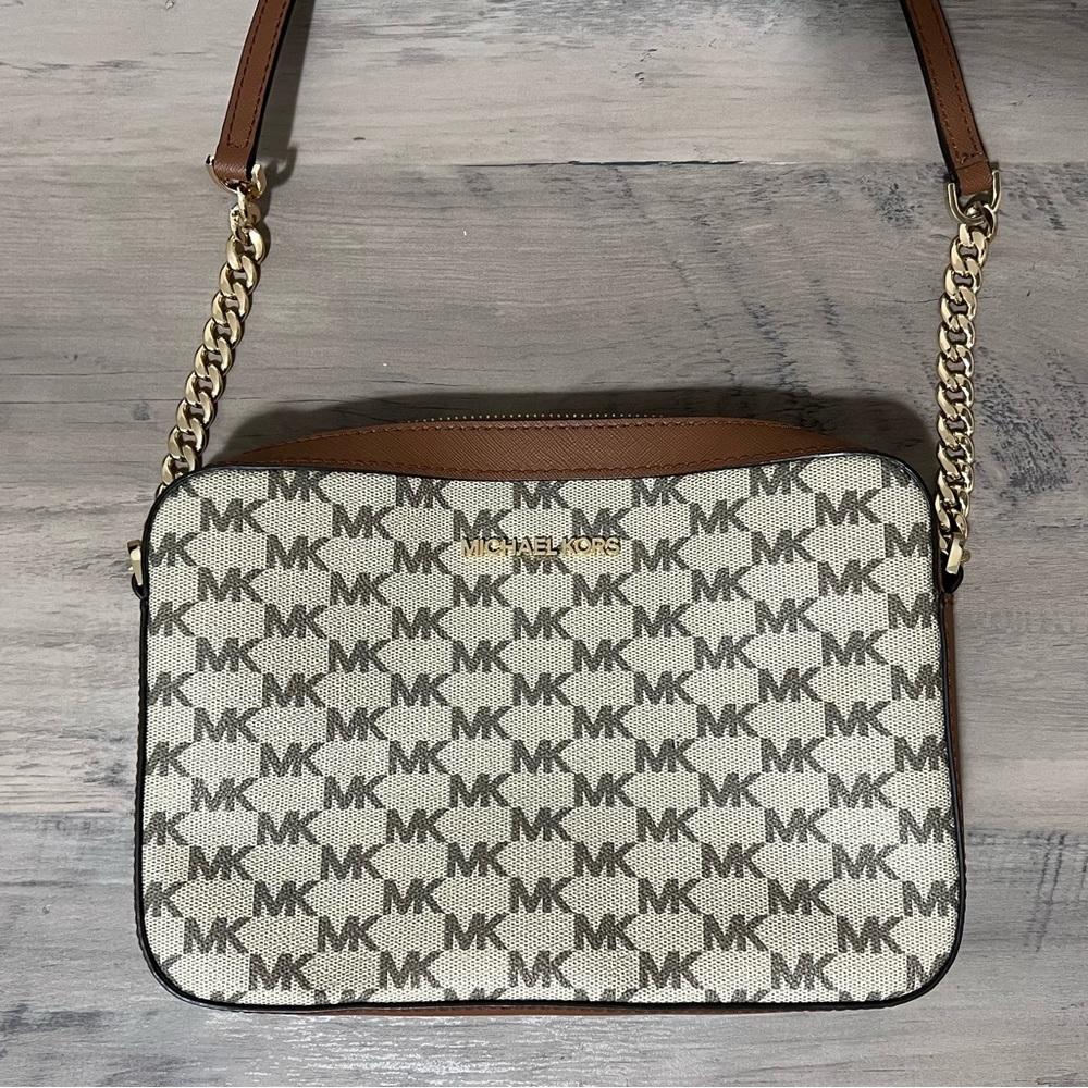 Michael Kors Logo Crossbody Bag, Like New